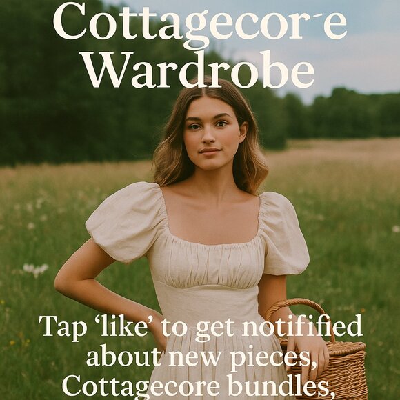 Cottagecore Wardrobe Drop - Like to Get Notified - Picture 1 of 10